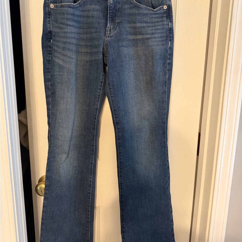 Lucky Brand Women's Medium Blue Boyfriend Jeans